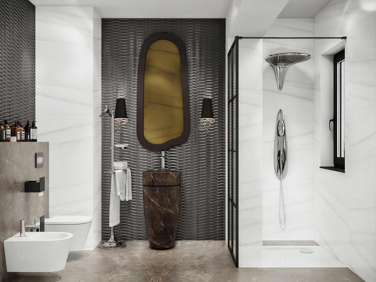 Bathroom With 10 Different Designs