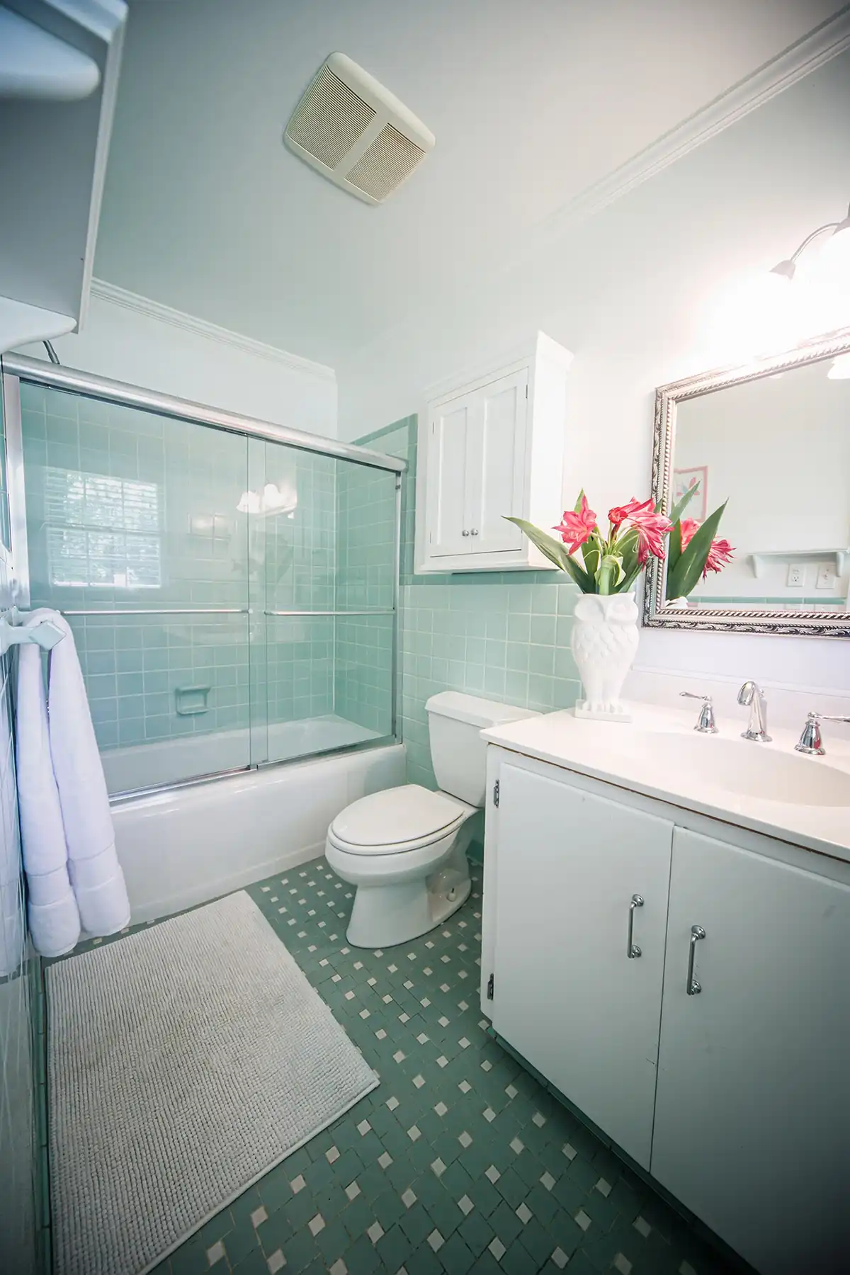 small bathroom interior