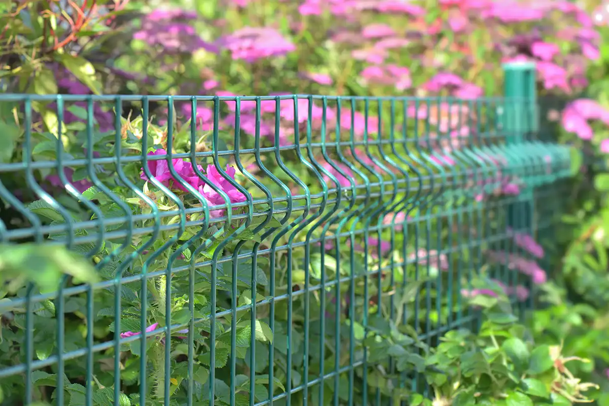 metal fence