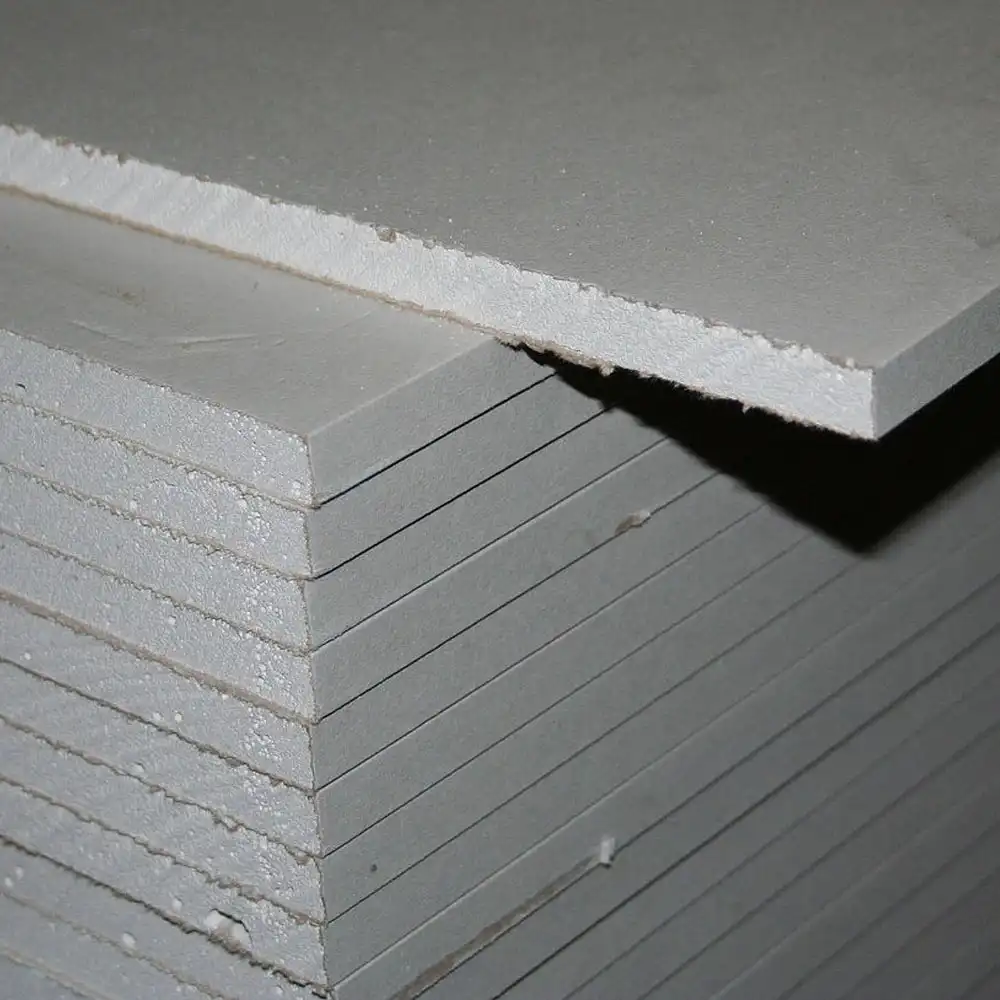 Plasterboard dimensions according to thickness