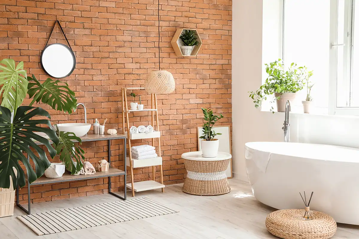 Mediterranean style bathroom