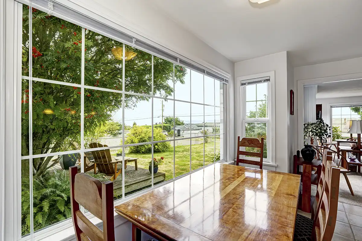 Dream home - floor to ceiling windows and glass floor