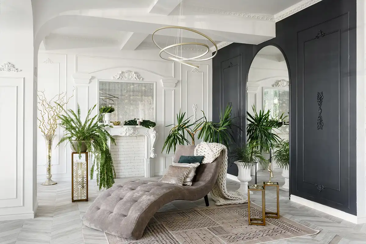 luxury interior and decoration